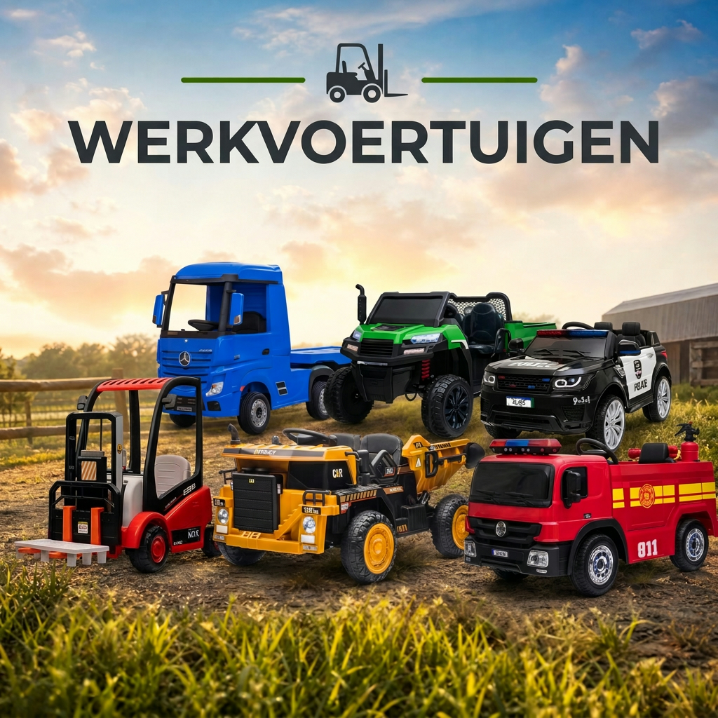 Eleketrische Werkvoertuigen voor kinderen