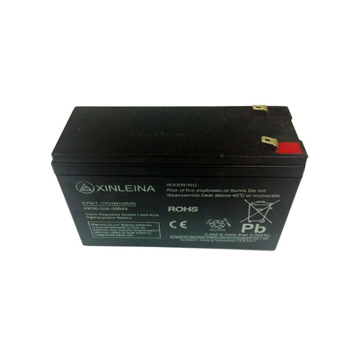 Z Accu 12 volt 7Ah Schuif-Aansluiting