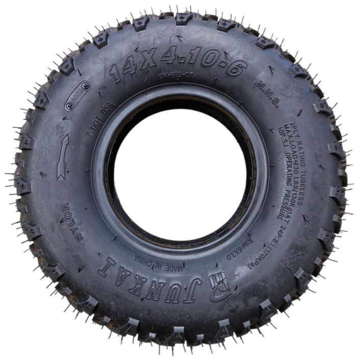 Z Buitenband 14X4.10-6 Voorzijde Tubeless