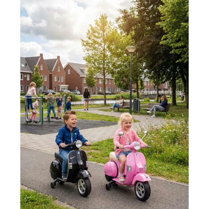 Accu Vespa Scooter PX150 12Volt Zwart