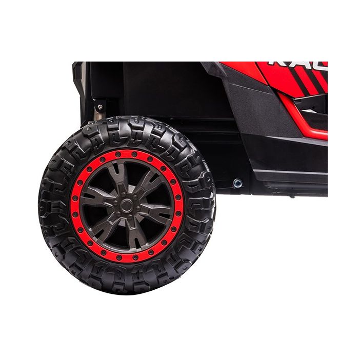 Elektrische Kinderbuggy PhantomXL 24V 4X4 Rood 2 Persoons