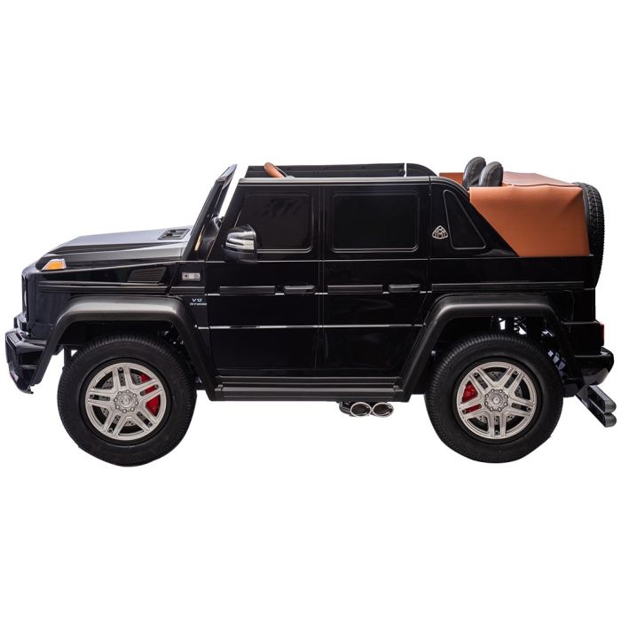Elektrische kinderauto Mercedes Maybach G650 XXL 2 pers. 24V brushless  MP4