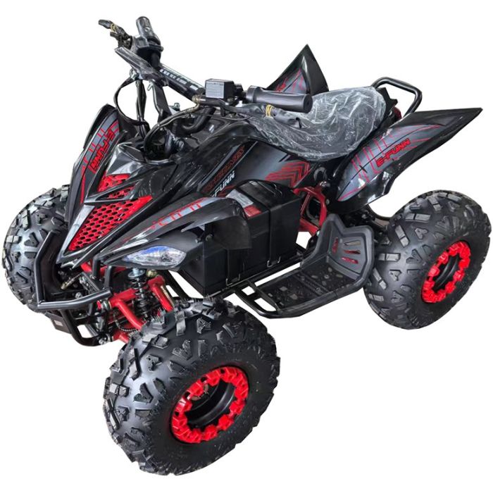 Elektrische kinderquad Midi Draconis Rood 1200W 48V Brushless LCD-Scherm