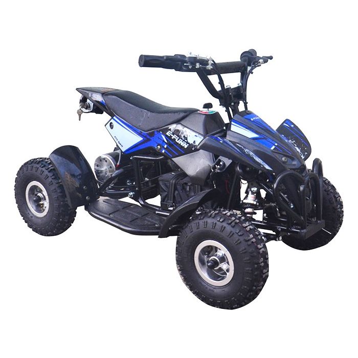 Elektrische kinderquad Skiron Blauw 500W 36V