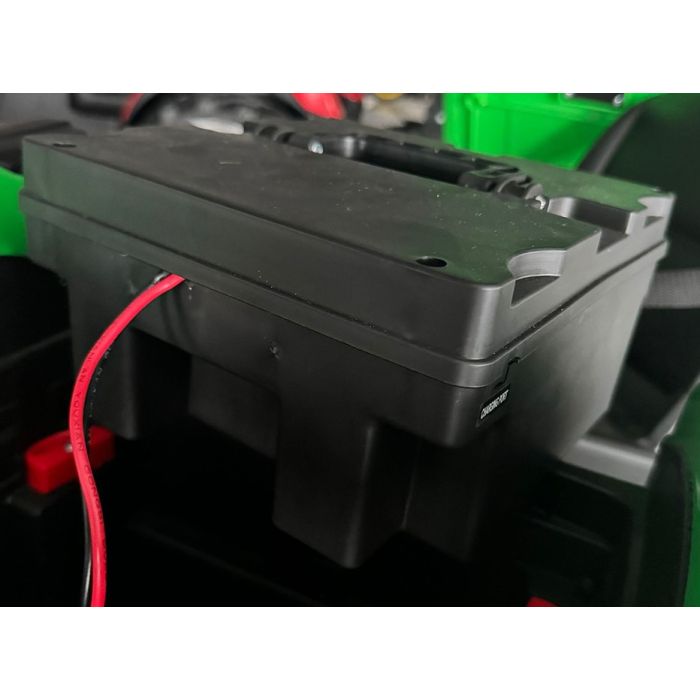 Elektrische Kindertractor Digger Groen 24V met Aanhanger en Schep