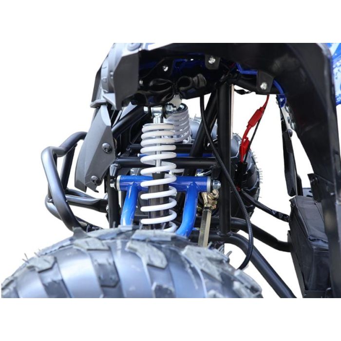 Elektrische Midi Kinderquad CYCLONE Blauw 1200W BRUSHLESS 48Volt LCD-Scherm