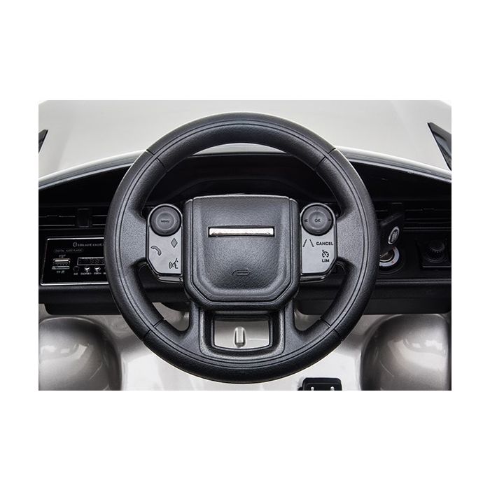 Kinder Accu Auto Range Rover Evoque Zwart Metallic MP4