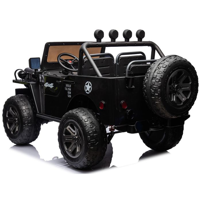 Elektrische Kinderjeep Grizzly 4X4 24 Volt 3 Persoons