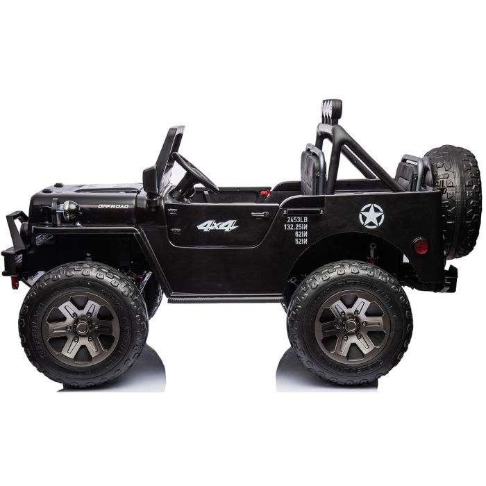 Elektrische Kinderjeep Grizzly 4X4 24 Volt 3 Persoons