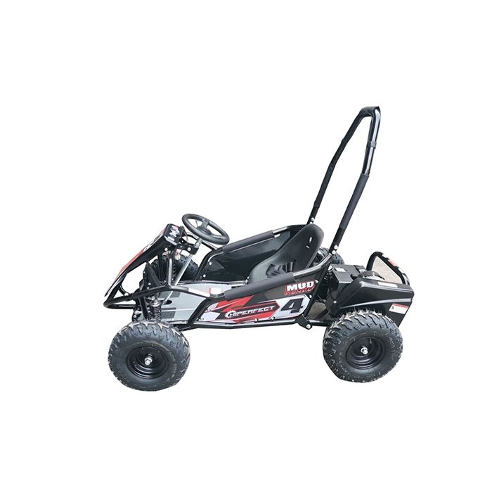 Elektrische kinderquad Midi Buggy Sahara Zwart 1000W 48V Brushless
