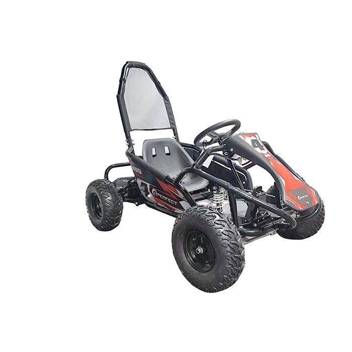 Elektrische kinderquad Midi Buggy Sahara Zwart 1000W 48V Brushless