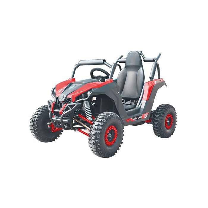 Elektrische kinderquad Midi Buggy Desert Rood 48V 1200W Brushless
