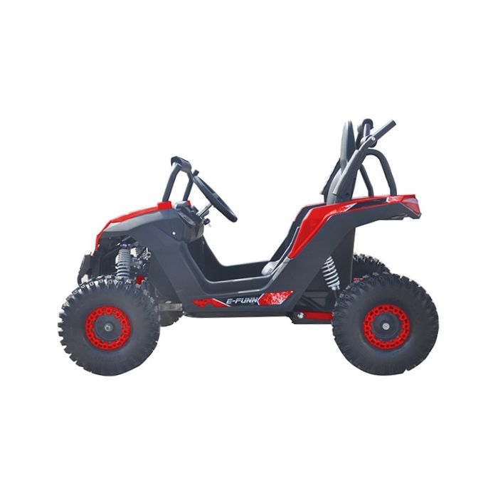 Elektrische kinderquad Midi Buggy Desert Rood 48V 1200W Brushless
