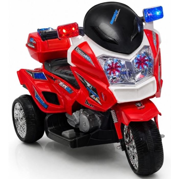 Accu Motor Beemer Brandweer GTL Rood 12Volt