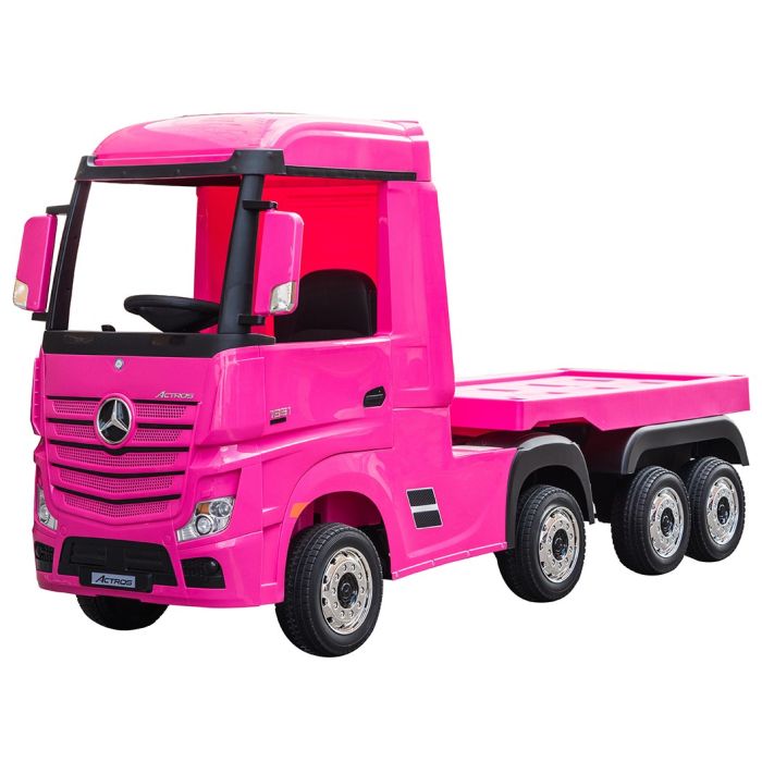 Mercedes Actros/Scania Trailer Roze Rubber Banden