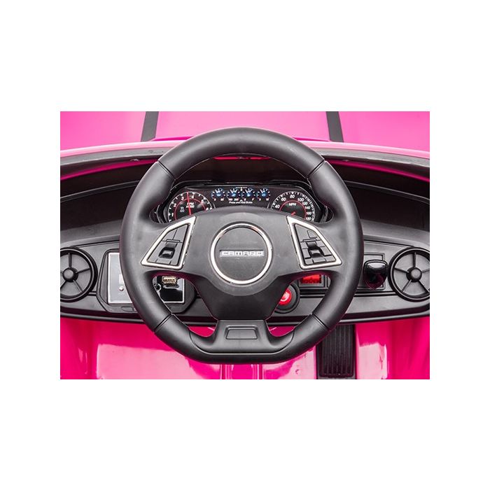 Accu kinderauto Chevrolet Camaro SS Zwart Metallic 12Volt