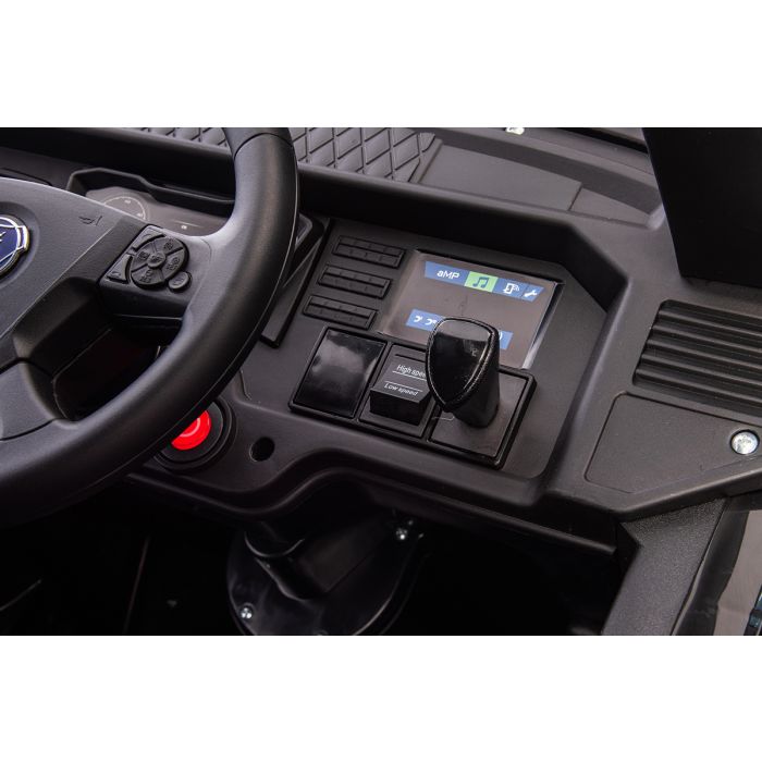Elektrische Kindervrachtwagen Scania 500R Truck 4X4 Blauw
