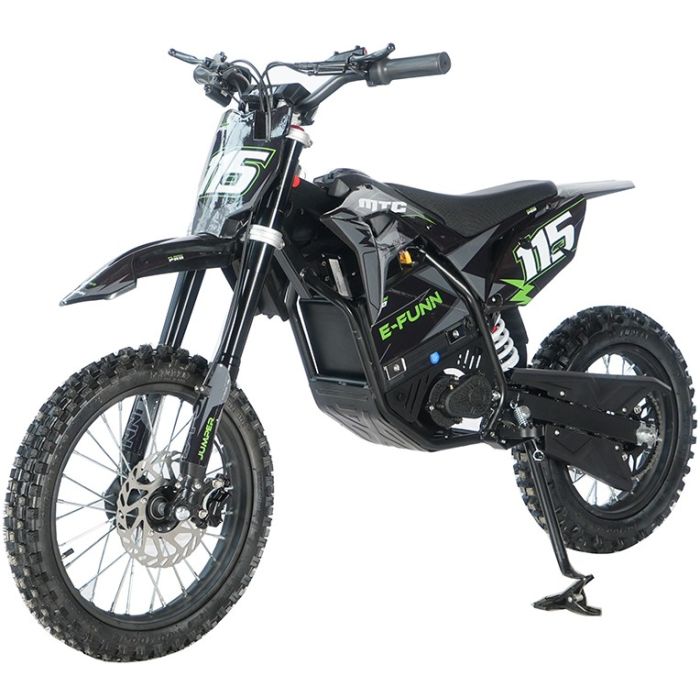Midi Cross Bike JUMPER Flash PRO Groen 1600W Brushless 48Volt Li-Ion 