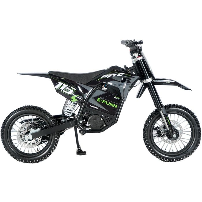 Midi Cross Bike JUMPER Flash PRO Groen 1000W Brushless 36 Volt Li-Ion 
