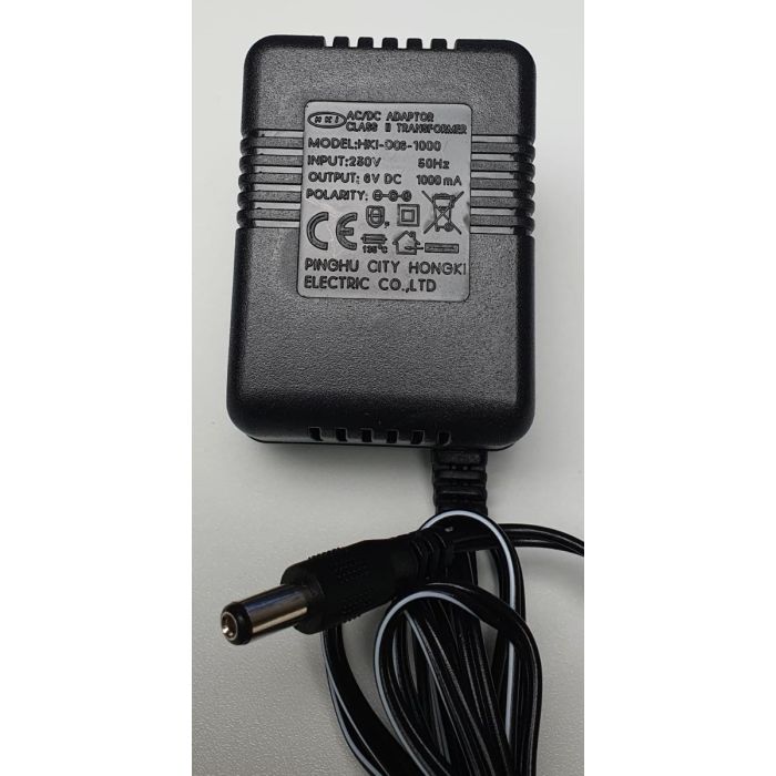 Z Oplader 6 Volt 1000Ma Ronde-aansluiting