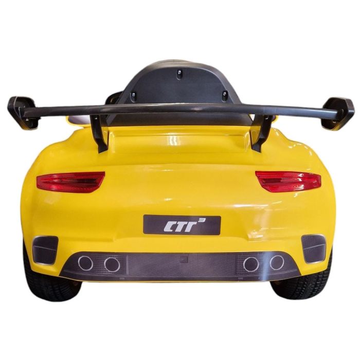Accu Auto Porsche RUF Speed Geel 12 Volt 