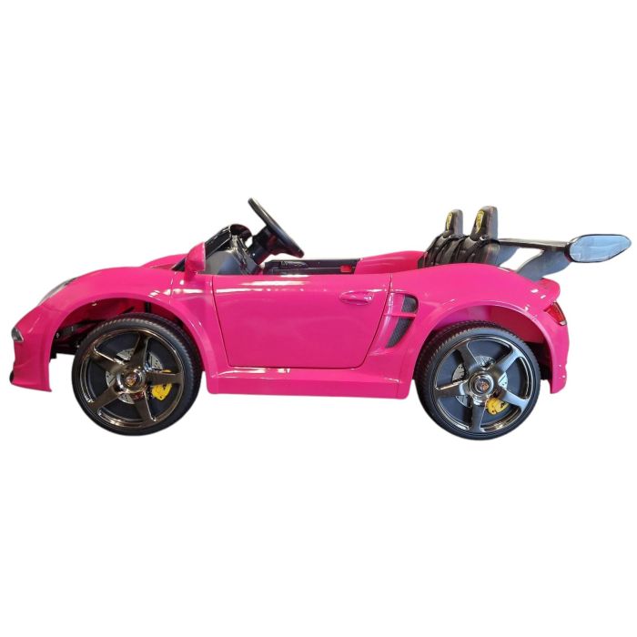 Accu Auto Porsche RUF Roze Metallic 4X4 24 Volt 2 persoons