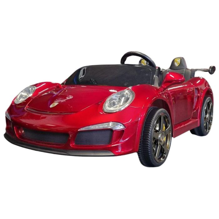 Accu Auto Porsche RUF Rood Metallic 4X4 24 Volt 2 persoons