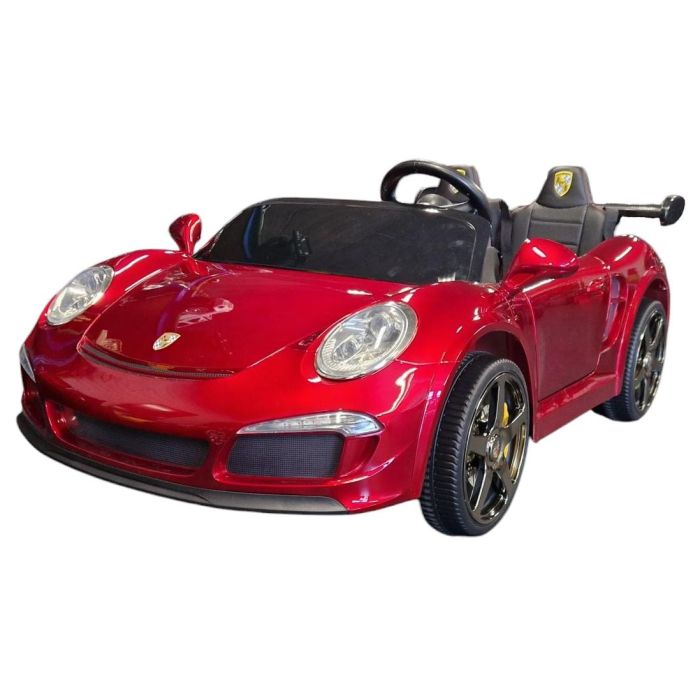 Accu Auto Porsche RUF Rood Metallic 4X4 24 Volt 2 persoons