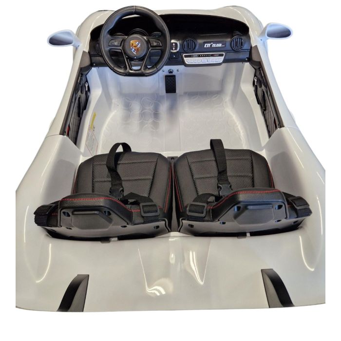 Accu Auto Porsche RUF Wit 4X4 24 Volt 2 persoons