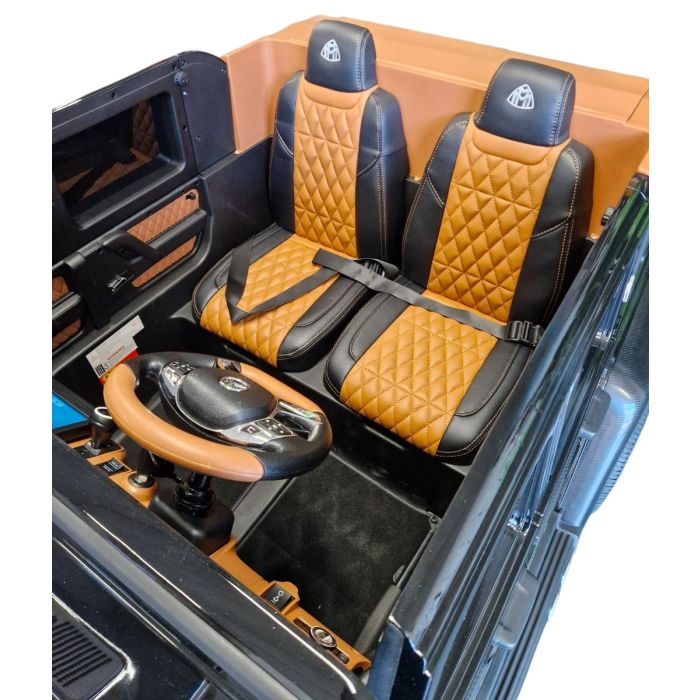 Elektrische kinderauto Mercedes Maybach G650 XXL 2 pers. 24V brushless  MP4