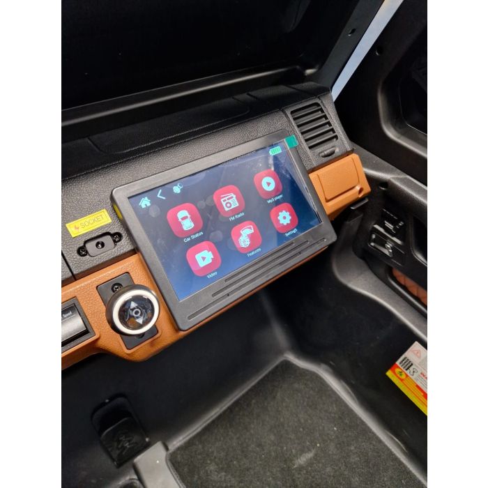Elektrische kinderauto Mercedes Maybach G650 XXL 2 pers. 24V brushless  MP4
