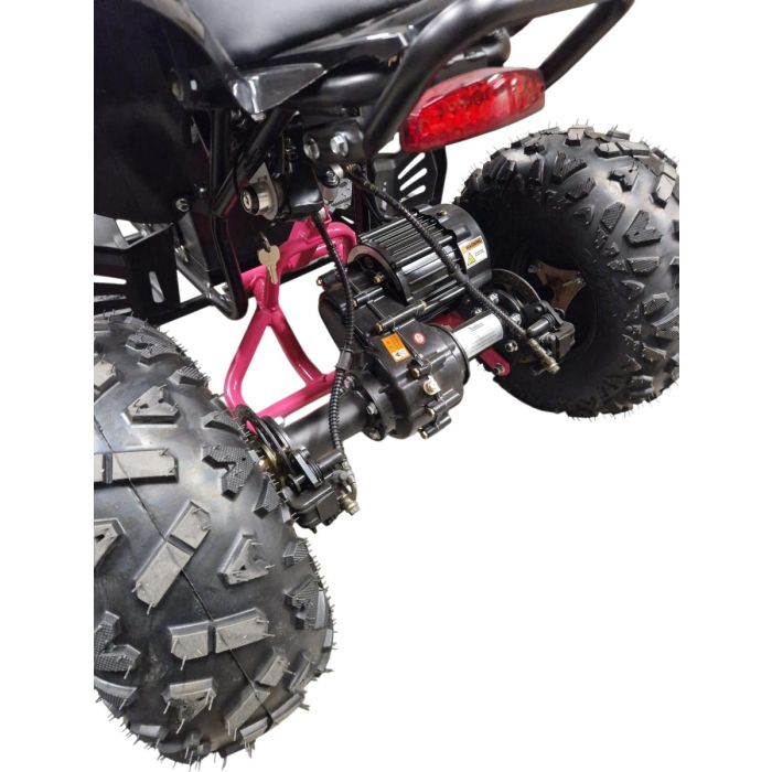 Elektrische kinderquad Midi Draconis Roze 1200W 48V Brushless LCD-Scherm