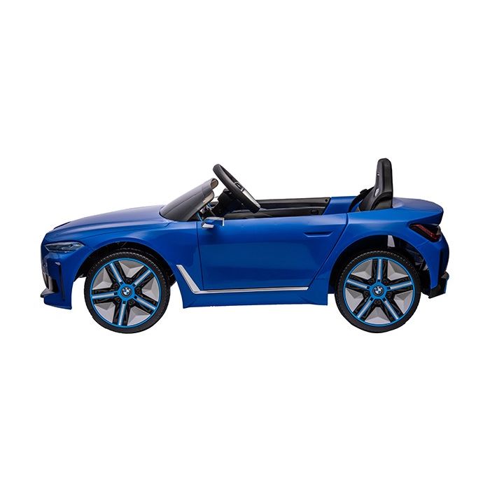 Elektrische Kinderauto BMW i4 Blauw  4X4 12V