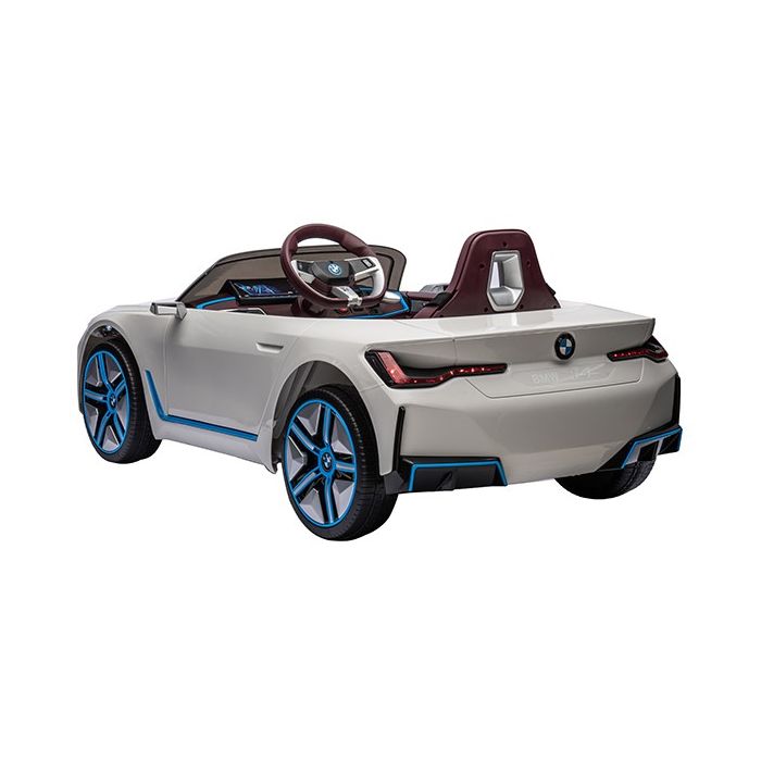 Elektrische Kinderauto BMW i4 Wit  4X4 12V