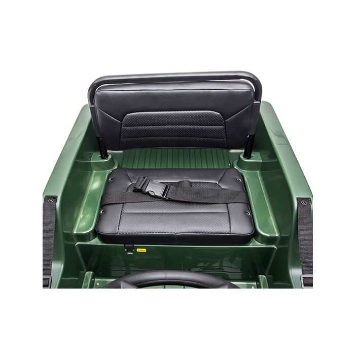 Elektrische Leger-Jeep 4X4 12Volt Olijf Groen 1 persoons