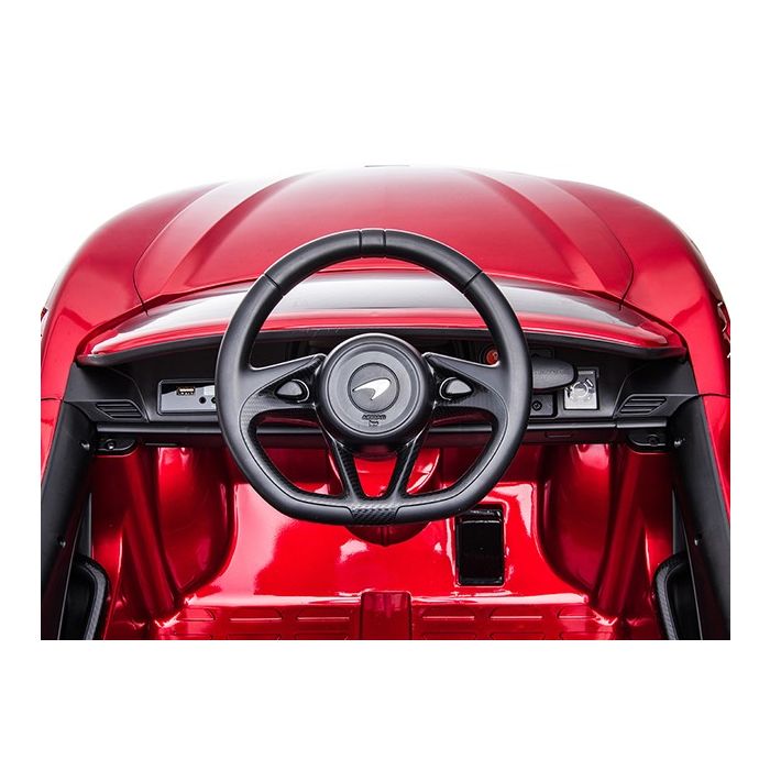 Elektrische Kinderauto Mclaren Artura Zwart Metallic 4X4 12Volt