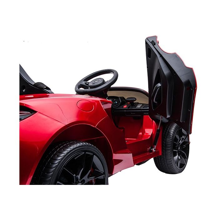 Elektrische Kinderauto Mclaren Artura Zwart Metallic 4X4 12Volt