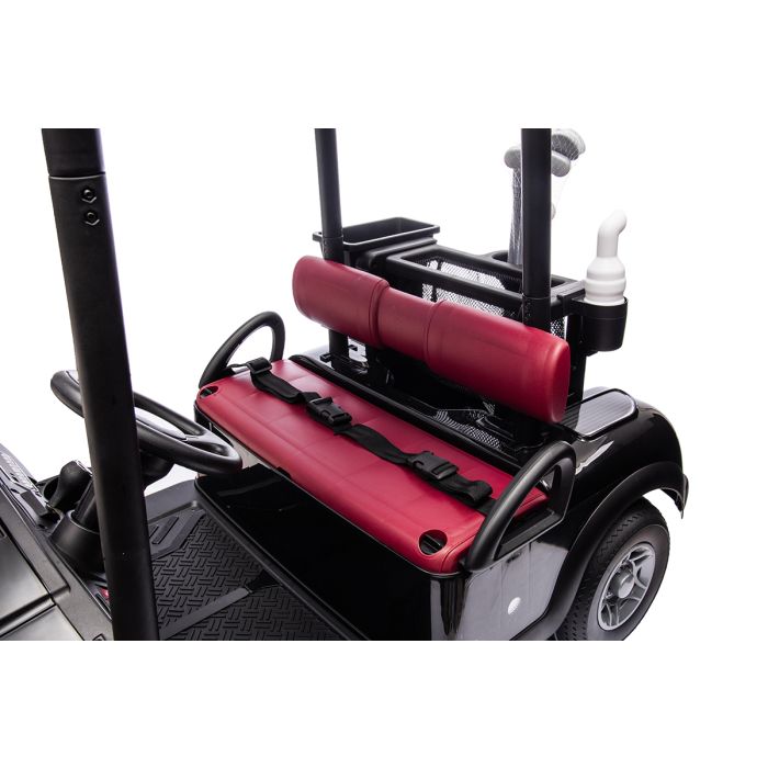Elektrische Kinderauto Golfkar 24V 4X4 zwart