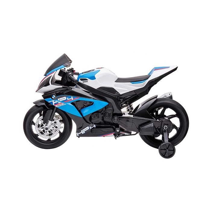 Elektrische Kindermotor BMW HP4 Blauw 12V