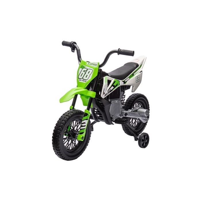 Elektrische Kindermotor Cross Bike Off-road Groen 12Volt