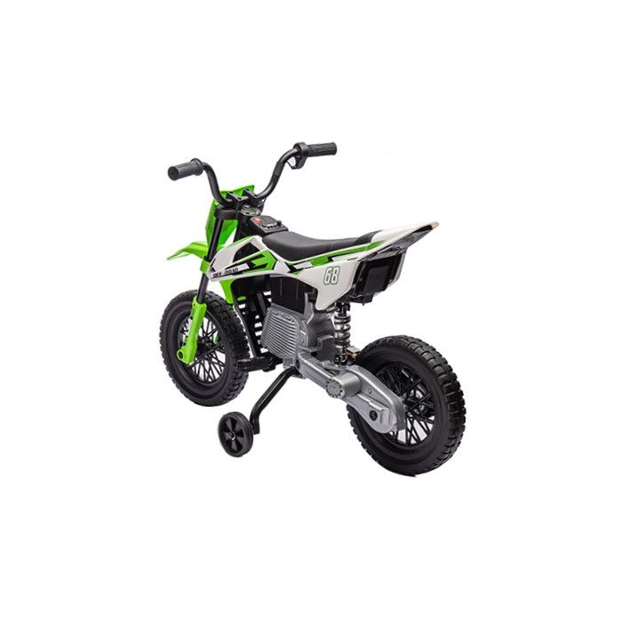Elektrische Kindermotor Cross Bike Off-road Groen 12Volt