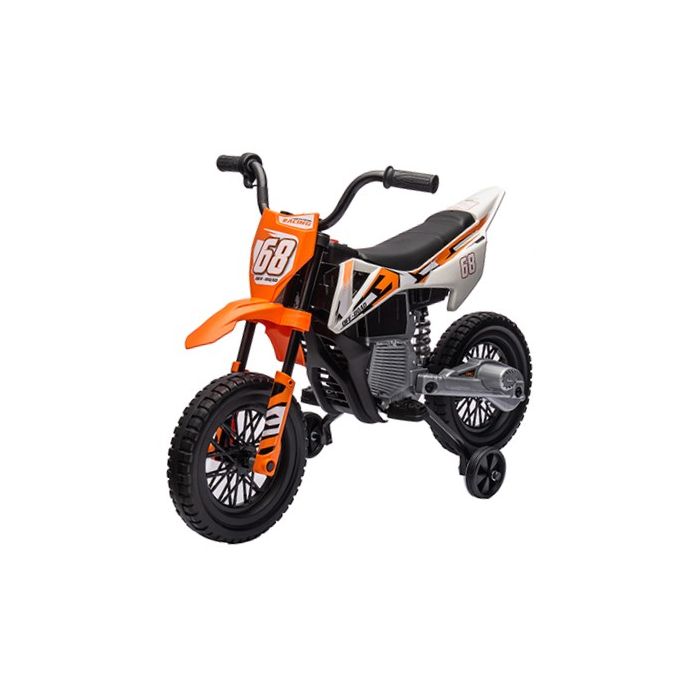 Elektrische Kindermotor Cross Bike Off-road Oranje 12Volt