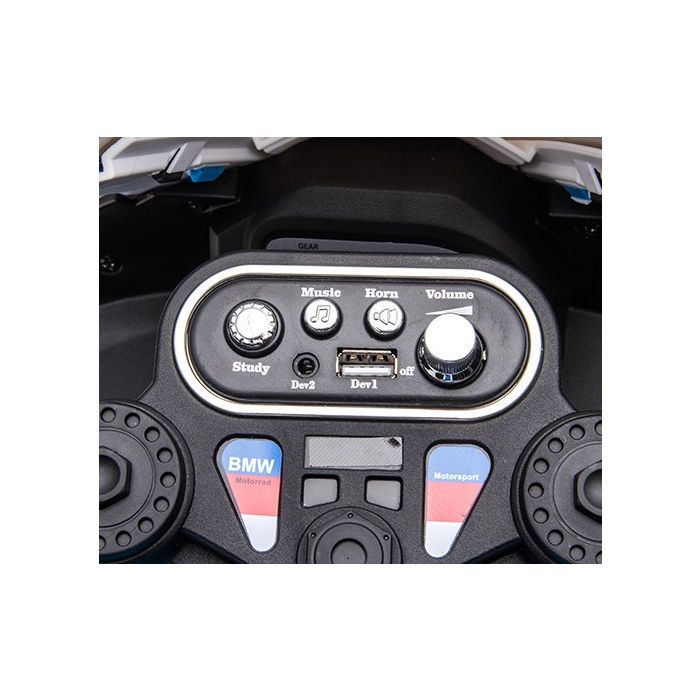 Elektrische Kindermotor mini BMW HP4 Rood 12V