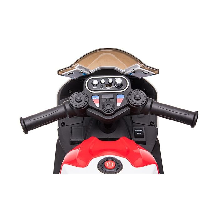 Elektrische Kindermotor mini BMW HP4 Rood 12V