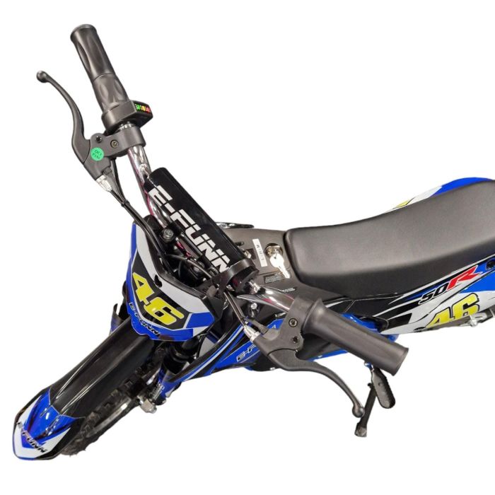 Mini Cross Bike JUMPER PRO Blauw 500W 36 volt Li-ion