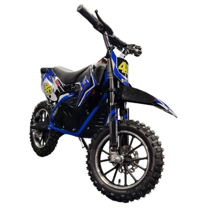 Mini Cross Bike JUMPER PRO Blauw 500W 36 volt Li-ion