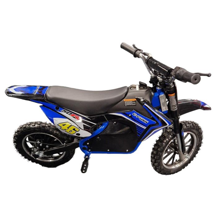 Mini Cross Bike JUMPER Blauw 500W 36 Volt