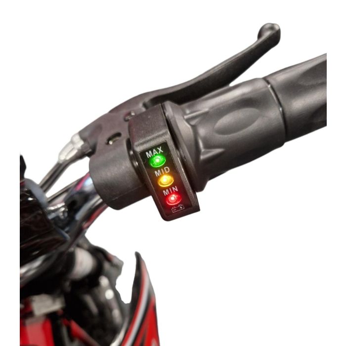 Mini Cross Bike JUMPER PRO Rood 500W 36 Volt Li-ion