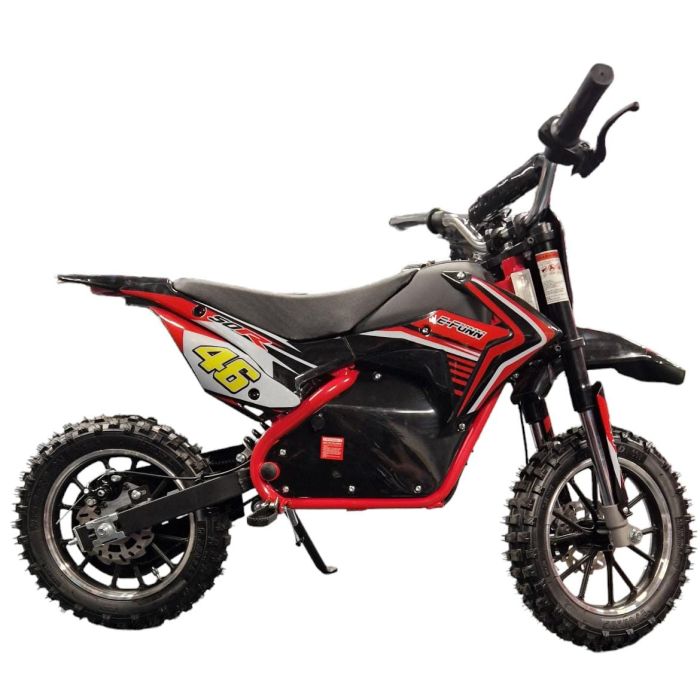 Mini Cross Bike JUMPER PRO Rood 500W 36 Volt Li-ion