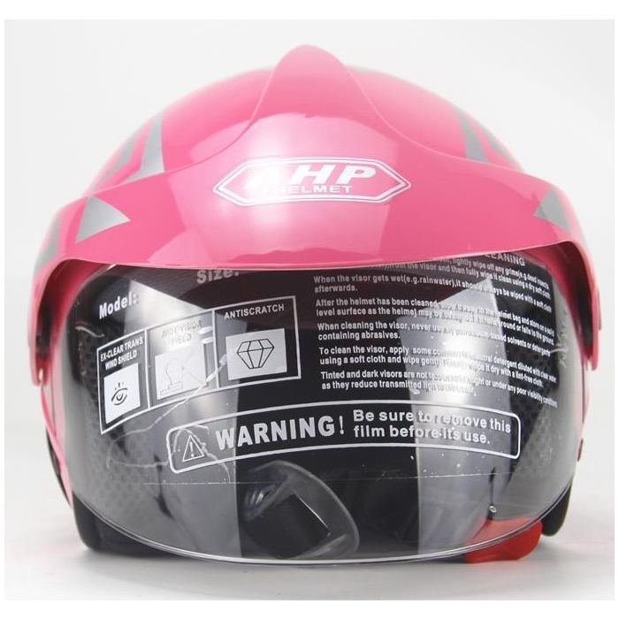 Scooter Helm Roze 